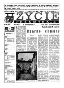 Życie Przemyskie : tygodnik Polskiej Zjednoczonej Partii Robotniczej. 1983, R. 17, nr 38 (821) (21 września)