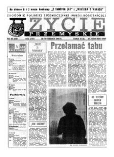 Życie Przemyskie : tygodnik Polskiej Zjednoczonej Partii Robotniczej. 1983, R. 17, nr 39 (822) (28 września)