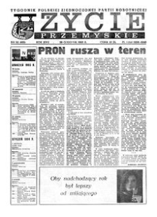 Życie Przemyskie : tygodnik Polskiej Zjednoczonej Partii Robotniczej. 1983, R. 17, nr 52 (835) (28 grudnia)