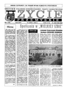 Życie Przemyskie : tygodnik Polskiej Zjednoczonej Partii Robotniczej. 1984, R. 18, nr 7 (842) (15 lutego)