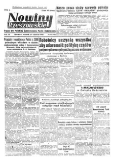 Nowiny Rzeszowskie : organ KW Polskiej Zjednoczonej Partii Robotniczej. 1951, R. 3, nr 84 (27 marca)