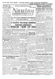 Nowiny Rzeszowskie : organ KW Polskiej Zjednoczonej Partii Robotniczej. 1951, R. 3, nr 117 (29 kwietnia)
