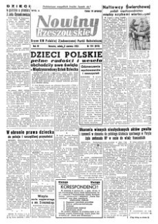 Nowiny Rzeszowskie : organ KW Polskiej Zjednoczonej Partii Robotniczej. 1951, R. 3, nr 151 (2 czerwca)