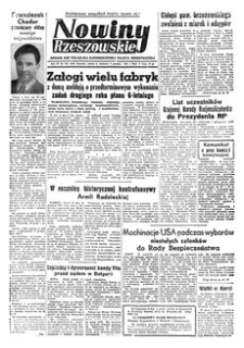 Nowiny Rzeszowskie : organ KW Polskiej Zjednoczonej Partii Robotniczej. 1951, R. 3, nr 318 (8-9 grudnia)