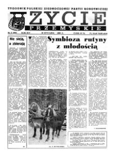 Życie Przemyskie : tygodnik Polskiej Zjednoczonej Partii Robotniczej. 1985, R. 19, nr 3 (890) (16 stycznia)