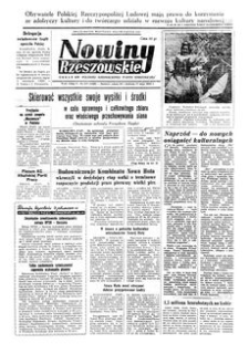 Nowiny Rzeszowskie : organ KW Polskiej Zjednoczonej Partii Robotniczej. 1953, R. 5, nr 117 (16-17 maja)