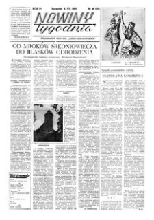 Nowiny Tygodnia : tygodniowy dodatek „Nowin Rzeszowskich”. 1953, R. 4, nr 26 (4 lipca)