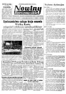 Nowiny Rzeszowskie : organ KW Polskiej Zjednoczonej Partii Robotniczej. 1952, R. 4, nr 28 (1 lutego)