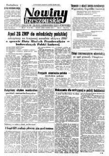 Nowiny Rzeszowskie : organ KW Polskiej Zjednoczonej Partii Robotniczej. 1952, R. 4, nr 82 (4 kwietnia)