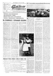 Nowiny Tygodnia : tygodniowy dodatek „Nowin Rzeszowskich”. 1954, R. 5, nr 27 (31 lipca)