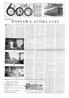 Nowiny Tygodnia : tygodniowy dodatek „Nowin Rzeszowskich”. 1954, R. 5, nr 31 (28 sierpnia)