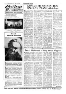 Nowiny Tygodnia : tygodniowy dodatek „Nowin Rzeszowskich”. 1955, R. 6, nr 24 (25 czerwca)