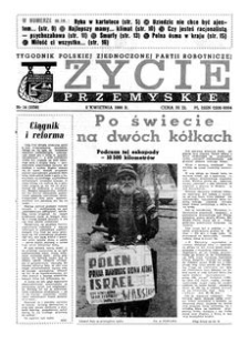 Życie Przemyskie : tygodnik Polskiej Zjednoczonej Partii Robotniczej. 1988, R. 22, nr 14 (1058) (6 kwietnia)