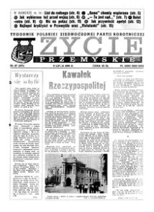 Życie Przemyskie : tygodnik Polskiej Zjednoczonej Partii Robotniczej. 1988, R. 22, nr 27 (1071) (6 lipca)
