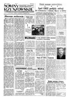 Nowiny Rzeszowskie : organ KW Polskiej Zjednoczonej Partii Robotniczej. 1955, R. 7, nr 241 (10 października)