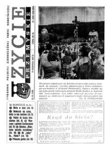 Życie Przemyskie : tygodnik Polskiej Zjednoczonej Partii Robotniczej. 1989, R. 23, nr 33 (1129) (16 sierpnia)
