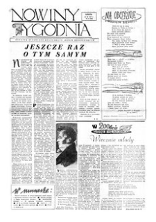 Nowiny Tygodnia : dodatek społeczno-kulturalny „Nowin Rzeszowskich”. 1957, R. 8, nr 6 (16 lutego)