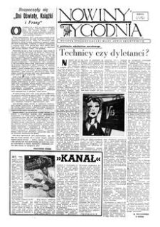 Nowiny Tygodnia : dodatek społeczno-kulturalny „Nowin Rzeszowskich”. 1957, R. 8, nr 17 (4 maja)