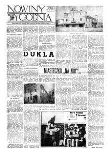 Nowiny Tygodnia : dodatek społeczno-kulturalny „Nowin Rzeszowskich”. 1957, R. 8, nr 23 (22 czerwca)