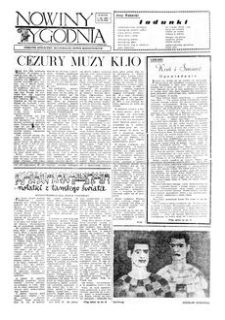 Nowiny Tygodnia : dodatek społeczno-kulturalny „Nowin Rzeszowskich”. 1957, R. 8, nr 34 (7 września)