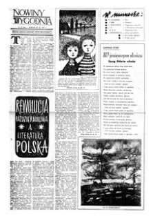 Nowiny Tygodnia : dodatek społeczno-kulturalny „Nowin Rzeszowskich”. 1957, R. 8, nr 37 (28 września)