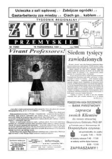 Życie Przemyskie : tygodnik regionalny. 1991, R. 25, nr 42 (1242) (16 października)