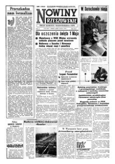 Nowiny Rzeszowskie : organ Komitetu Wojewódzkiego PZPR. 1956, R. 8, nr 82 (6 kwietnia)