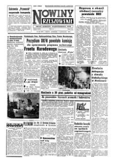 Nowiny Rzeszowskie : organ Komitetu Wojewódzkiego PZPR. 1956, R. 8, nr 240 (8 października)