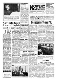 Nowiny Rzeszowskie : organ Komitetu Wojewódzkiego PZPR. 1956, R. 8, nr 267 (8 listopada)