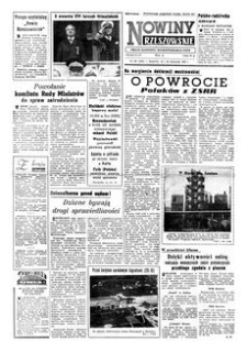 Nowiny Rzeszowskie : organ Komitetu Wojewódzkiego PZPR. 1956, R. 8, nr 281 (24-25 listopada)