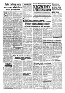 Nowiny Rzeszowskie : organ Komitetu Wojewódzkiego PZPR. 1956, R. 8, nr 291 (6 grudnia)