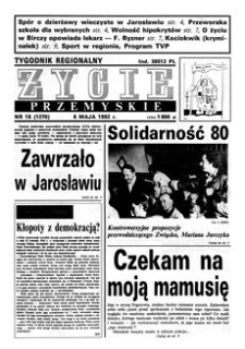 Życie Przemyskie : tygodnik regionalny. 1992, R. 26, nr 18 (1270) (6 maja)