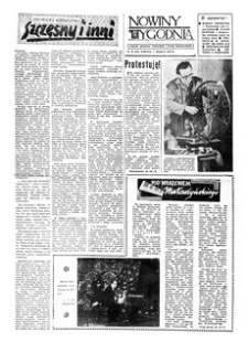 Nowiny Tygodnia : dodatek społeczno-kulturalny „Nowin Rzeszowskich”. 1959, R. 10, nr 10 (7 marca)