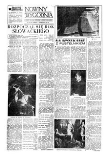 Nowiny Tygodnia : dodatek społeczno-kulturalny „Nowin Rzeszowskich”. 1959, R. 10, nr 13 (4 kwietnia)