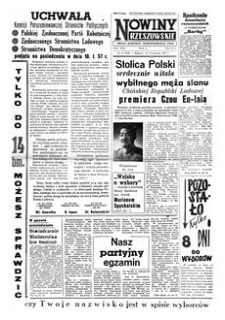Nowiny Rzeszowskie : organ Komitetu Wojewódzkiego PZPR. 1957, R. 9, nr 10 (12-13 stycznia)