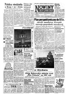 Nowiny Rzeszowskie : organ Komitetu Wojewódzkiego PZPR. 1957, R. 9, nr 186 (6 sierpnia)