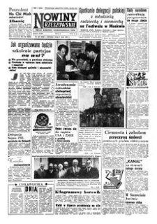 Nowiny Rzeszowskie : organ Komitetu Wojewódzkiego PZPR. 1957, R. 9, nr 187 (7 sierpnia)