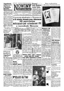 Nowiny Rzeszowskie : organ Komitetu Wojewódzkiego PZPR. 1957, R. 9, nr 247 (16 października)