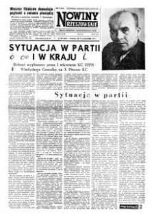Nowiny Rzeszowskie : organ Komitetu Wojewódzkiego PZPR. 1957, R. 9, nr 256 (26-27 października)