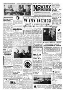 Nowiny Rzeszowskie : organ Komitetu Wojewódzkiego PZPR. 1957, R. 9, nr 263 (4 listopada)