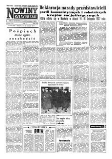 Nowiny Rzeszowskie : organ Komitetu Wojewódzkiego PZPR. 1957, R. 9, nr 280 (23-24 listopada)