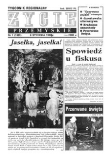 Życie Przemyskie : tygodnik regionalny. 1993, R. 27, nr 1 (1305) (6 stycznia)