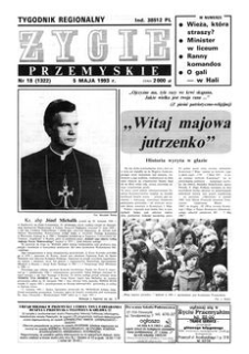 Życie Przemyskie : tygodnik regionalny. 1993, R. 27, nr 18 (1322) (5 maja)