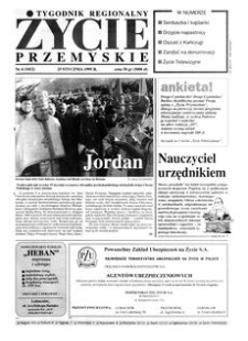Życie Przemyskie : tygodnik regionalny. 1995, R. 29, nr 4 (1412) (25 stycznia)
