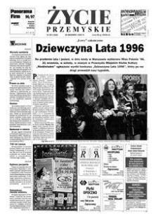 Życie Przemyskie. 1996, R. 30, nr 39 (1515) (25 września)