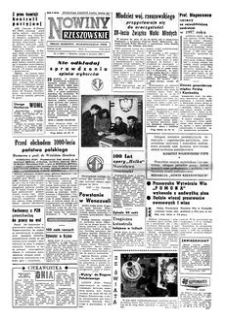 Nowiny Rzeszowskie : organ Komitetu Wojewódzkiego PZPR. 1958, R. 10, nr 2 (3 stycznia)