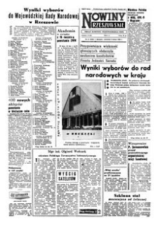 Nowiny Rzeszowskie : organ Komitetu Wojewódzkiego PZPR. 1958, R. 10, nr 31 (6 lutego)