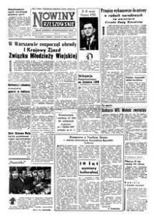 Nowiny Rzeszowskie : organ Komitetu Wojewódzkiego PZPR. 1958, R. 10, nr 49 (27 lutego)