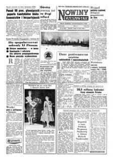 Nowiny Rzeszowskie : organ Komitetu Wojewódzkiego PZPR. 1958, R. 10, nr 66 (19 marca)