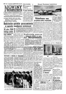 Nowiny Rzeszowskie : organ Komitetu Wojewódzkiego PZPR. 1958, R. 10, nr 203 (27 sierpnia)